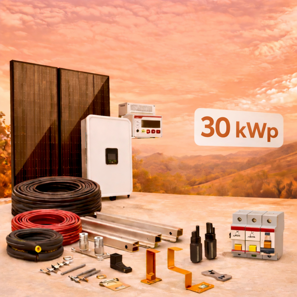 30 kWp PV-Anlage selbst konfigurieren